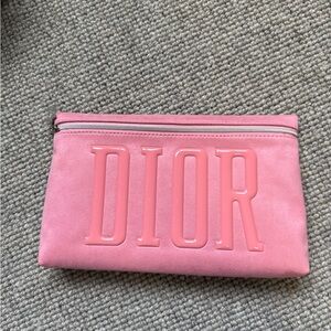 Dior Pink Cosmetic Pouch